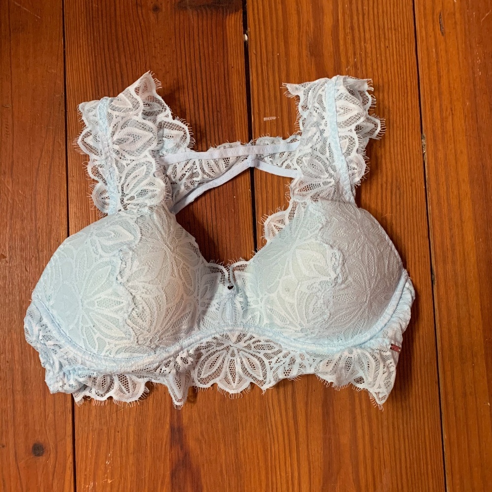 Light Blue PINK Bra